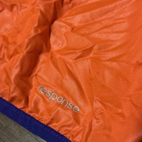 2015 Boston Marathon Adidas Running Rain Race Jacket Orange Sz M *Broken Zipper* - Picture 7 of 12