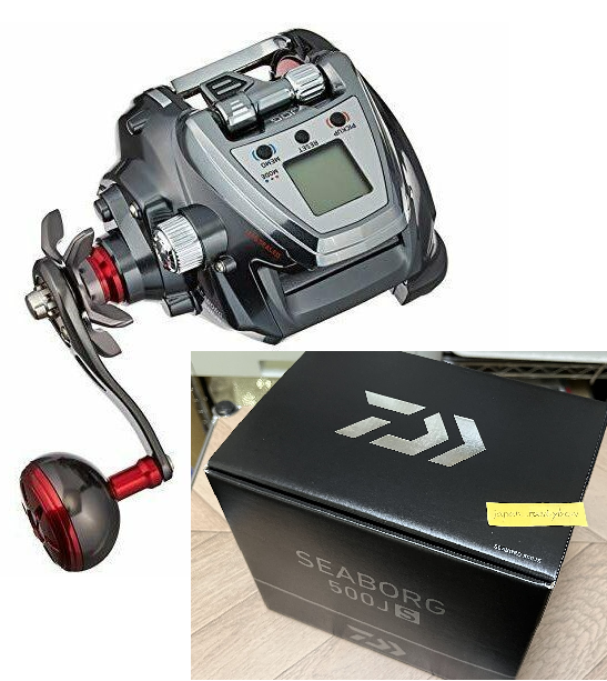 Daiwa SEABORG 500JS Right Saltwater Electric Reel Gear Ratio 3.7 Made in Japan