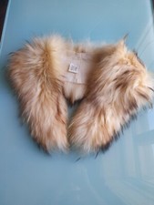 RACCOON FUR COLLAR