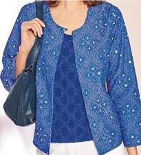 Lily Ella Mirror Jacket Size Uk 10