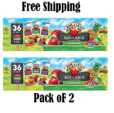 2 Pack Apple Eve 100 Juice Variety Pack 6.75 fl. oz., 36 pk.