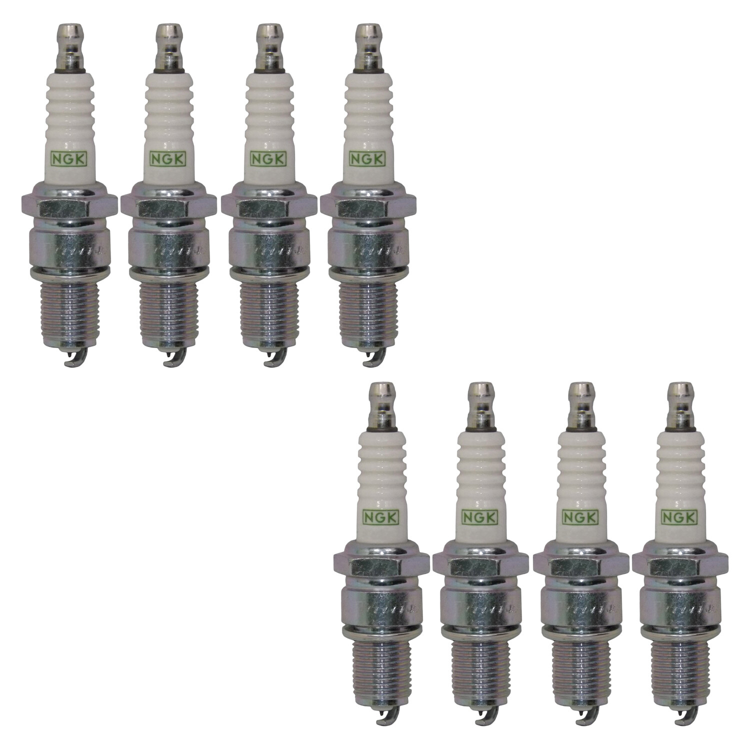 NGK G-Power Platinum Spark Plug Set 8 Pieces 3142 For Cadillac Eldorado V8