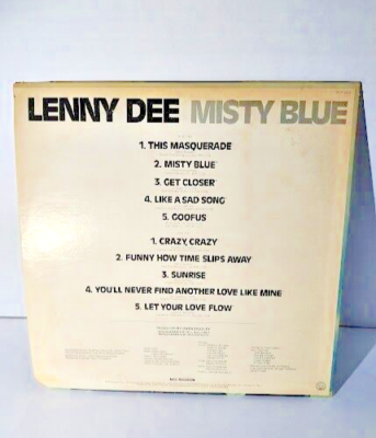 Lenny Dee Misty Blue Vinyl RECORD Album MCA-2236 1976 | eBay
