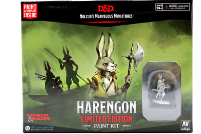WZK90460 - D&D Nolzur's Marvelous - Unpainted Miniatures Paint Kit - Harengon