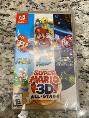 Super Mario 3D All-Stars - Nintendo Switch - Brand New - Factory Sealed 
