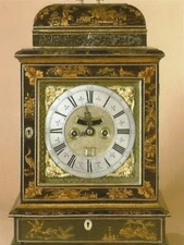 POSTCARD English School's Bracket Clock (Movement by James Boyce) MINT Unused