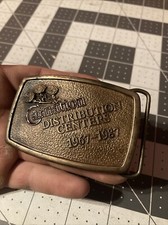 Vintage 1967-1987 Carnation Distribution Centers Belt Buckle Limited Edition