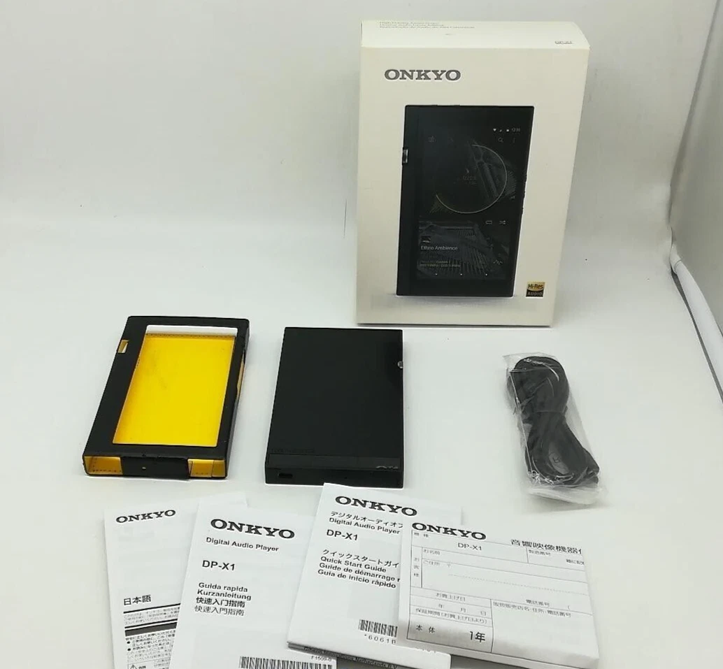 ポータブルプレーヤー Onkyo DP-X1A(B) 今も使用しているDAP ONKYO DP-X1A レビュー。 クリアーな音質は