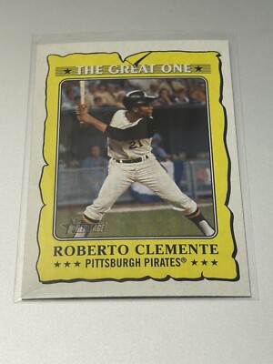 2021 Topps Heritage Roberto Clemente #GO-6 The Great One Pittsburgh Pirates