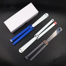POM Plastic Satefy Durable Practice Balisong Butterfly Toy Trainer Prop