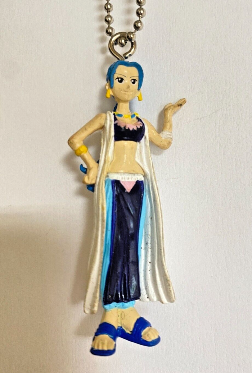 Nefertari Bibi Vivi One Piece Mini Figure Keychain Bandai Namco