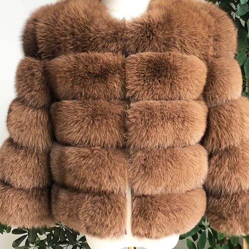 Girls Real Fur Coat Girls Warm Winter Coat Fur Jacket Natural Fur Coat Clothing - Picture 45 of 53
