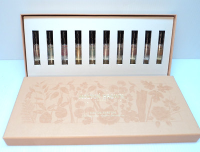 MOLTON BROWN Discovery Set - 10 Sample Vials EDP 1.5ml/.05oz ea - see details
