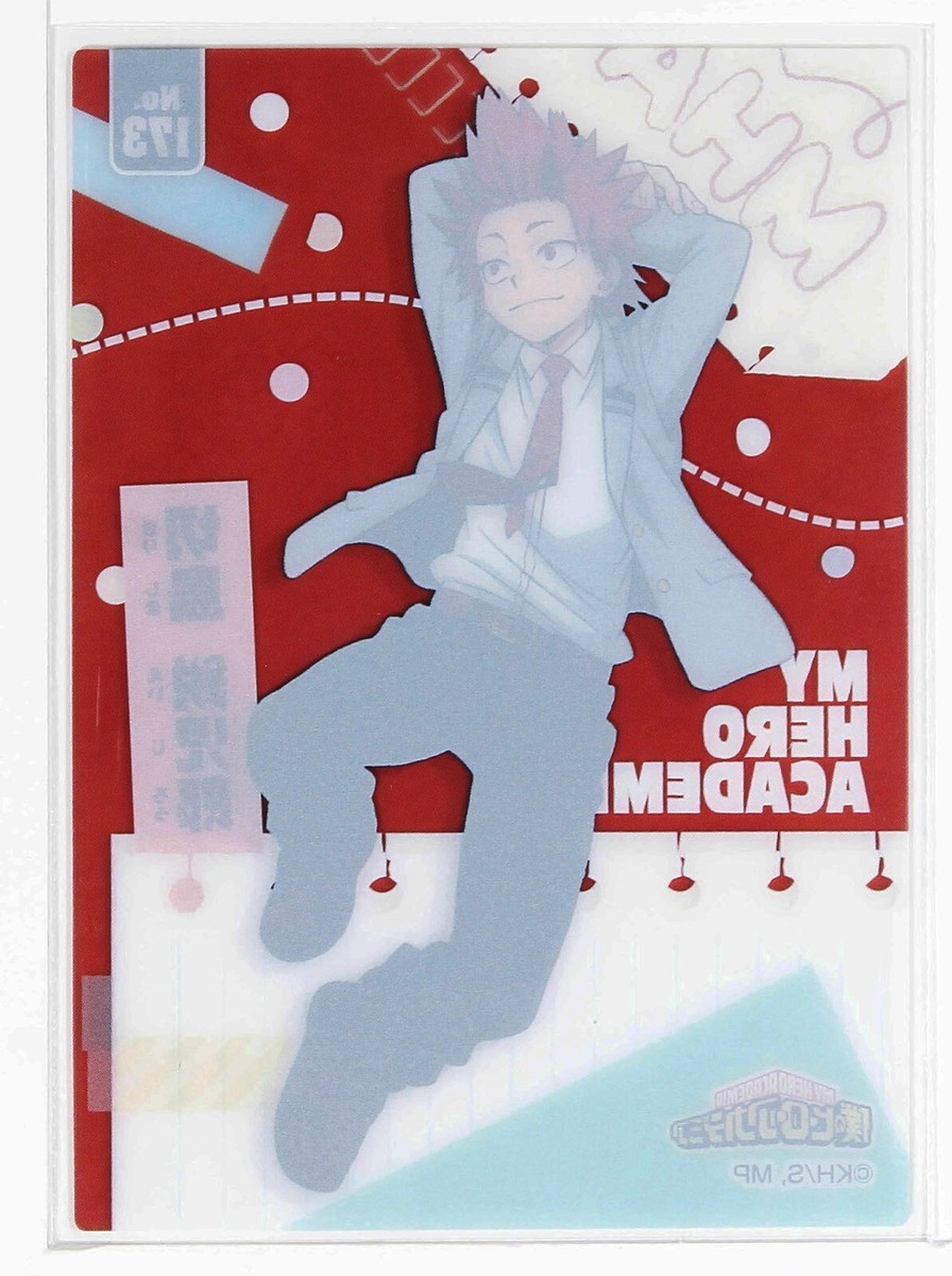 My Hero Academia Clear Card Collection Gum No.173 Eijiro Kirishima