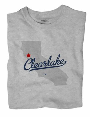 Clearlake California CA Calif T-Shirt MAP