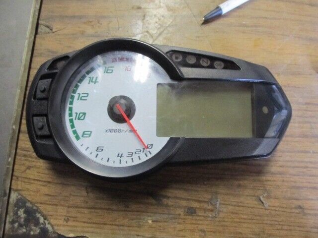 2009 - 12 Kawasaki ZX6R ZX600 Speedometer Meter Assembly 2009 - 12 Kawasaki ZX6R ZX600 Speedometer Meter Assembly