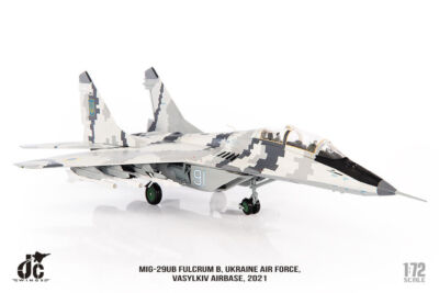 1:72 JC Wings MiG-29UB FULCRUM B UKRAINE AIR FORCE Fighter