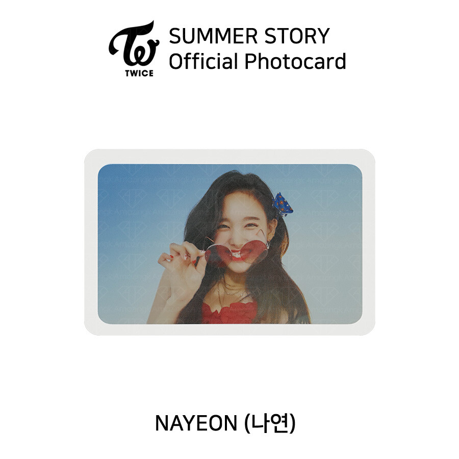 TWICE POP UP STORE Summer Night Official Photocard | eBay