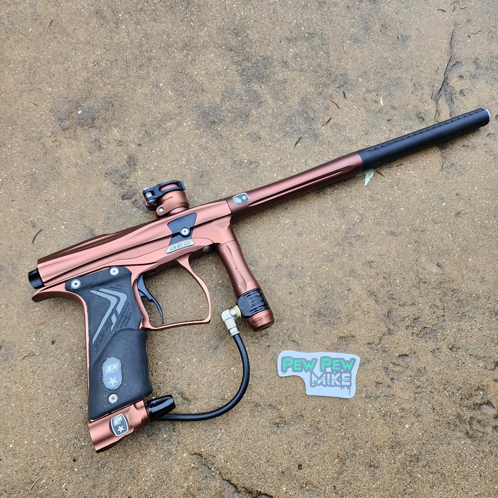 Eclipse Geo Paintball Marker LEAK Dust Brown Black Video geo