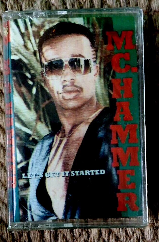 BRAND NEW, FACTORY SEALED M.C. Hammer, Lets Get It Started 1988 CASSETTE TAPE - Image 3 of 3