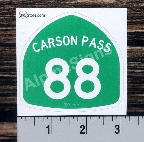 Carson Pass California - El Dorado National Forest  sticker decal - 第 1/1 張圖片