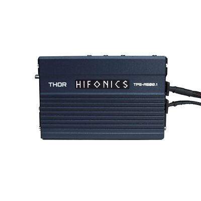 Hifonics TPS-A500.1 Thor Series 500W Max Power Class-D Mono Subwoofer Marine