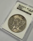 1926-D Peace SILVER Dollar $1 ANACS UNC Details in Soapbox Holder Uncirculated