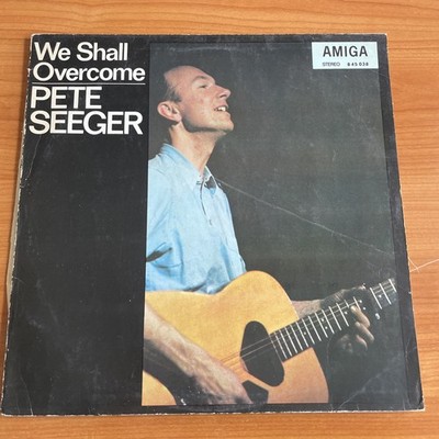 PETE SEEGER  DDR AMIGA LP: WE SHALL OVERCOME (1978, 845038)