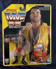 WWF HASBRO MOC RAZOR RAMON YELLOW CARD HIGH GRADE WORTHY