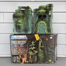 1981 Castle Grayskull w Box Vintage Original MOTU Masters Universe Incomplete