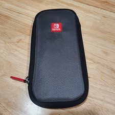 Nintendo Switch Official Soft Slim Carrying Travel Case Inside Pocket Pouch Gray