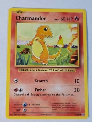 Charmander 9/108 Common Evolutions Pokemon NM