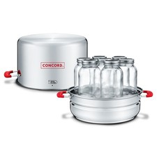 CONCORD Stainless Steel Turbo Steam Canner Canning Steamer Pot Set