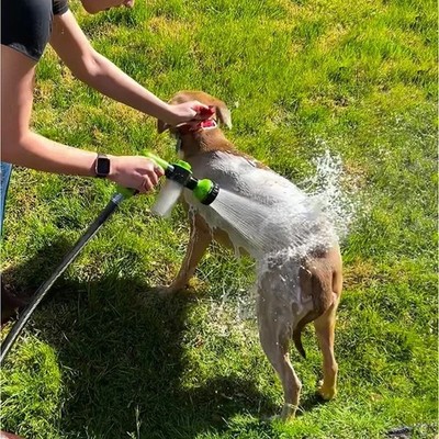 Hunde Duschsprüher 8 in 1 Haustier Bad Reinigung Katze Hund Duschpistole Hochdruckpistole