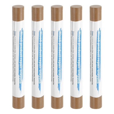5pcs Wood Filler Sticks Wax Sticks for Scratches Wooden Holes Cedar