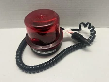 SVP Signal Hotshot II Rotating Dash/Magnetic Roof Light Auxiliary Plug Red