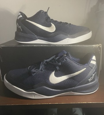 Nike Kobe 8 Navy White Mesh Rubber Low Top Men's Athletic