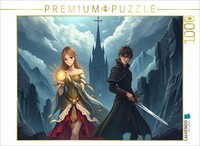 Calvendo Puzzle The Castle Ruins Of The Shadows | 1000 Pieces, Finished Size 25.