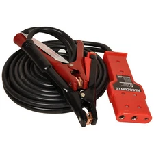 ASSOCIATED EQUIP 6141-25 Jumper Cables,500 A,25 ft.,Heavy Duty 45RK23