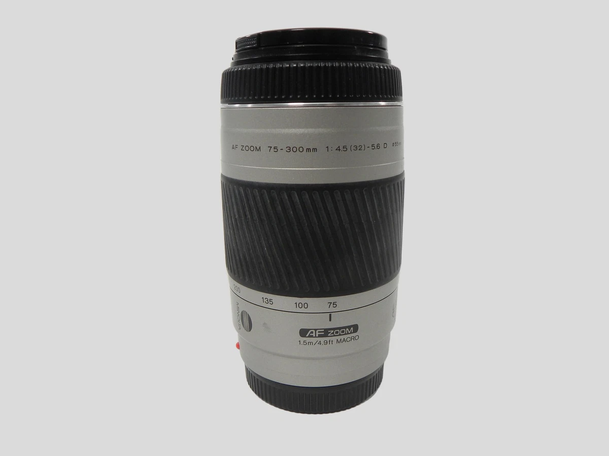 Minolta 75-300mm f/4.5-5.6 Camera Lenses for sale | eBay