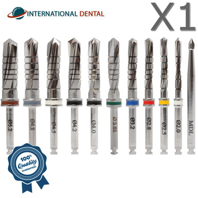 One Straight Drill External Irrigation Dental Fixture Instrument Stainless Steel