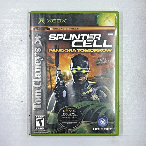 Tom Clancy's Splinter Cell: Pandora Tomorrow Microsoft Xbox 2004 CIB