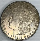 1878S Morgan Silver Dollar - Toned Uncertified Extra Fine - About Unc Condition