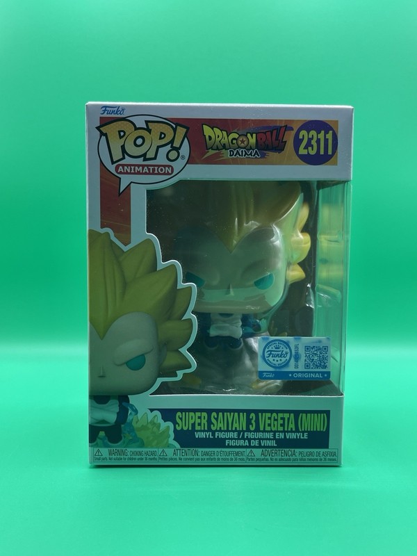 Funko Pop! Dragonball Z-Super Saiyan 3 Vegeta-Funko Shop Exclusive