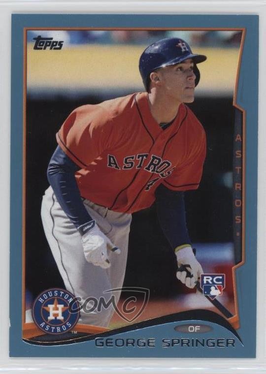 2014 Topps Update Wal-Mart Blue George Springer #US-10 m5w