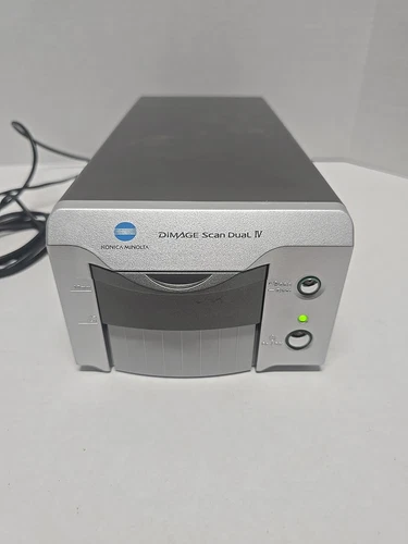 Konica Minolta DiMAGE Scan Dual IV 35MM Film Negatives And Slides Scanner