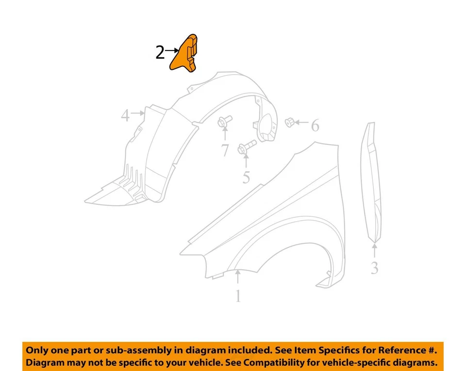 SE ADAPTA A CHEVROLET PONTIAC AVEO5 G3 2009-2011 AISLADOR ASM FDR 96693601 - NUEVO Foto 2 de 3