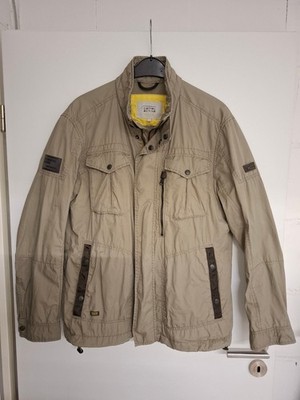 Camel Active Herren Blouson Übergangsjacke Größe 52 in Khaki, wie NEU!
