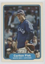 1982 Fleer Carlton Fisk #343 HOF 0b3