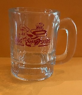 Dog N Suds Root Beer Vintage Baby Mini Mug 3.25" Good Condition